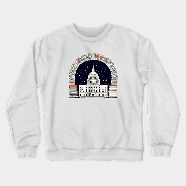 Capitol Crewneck Sweatshirt by Quixotic Oasis